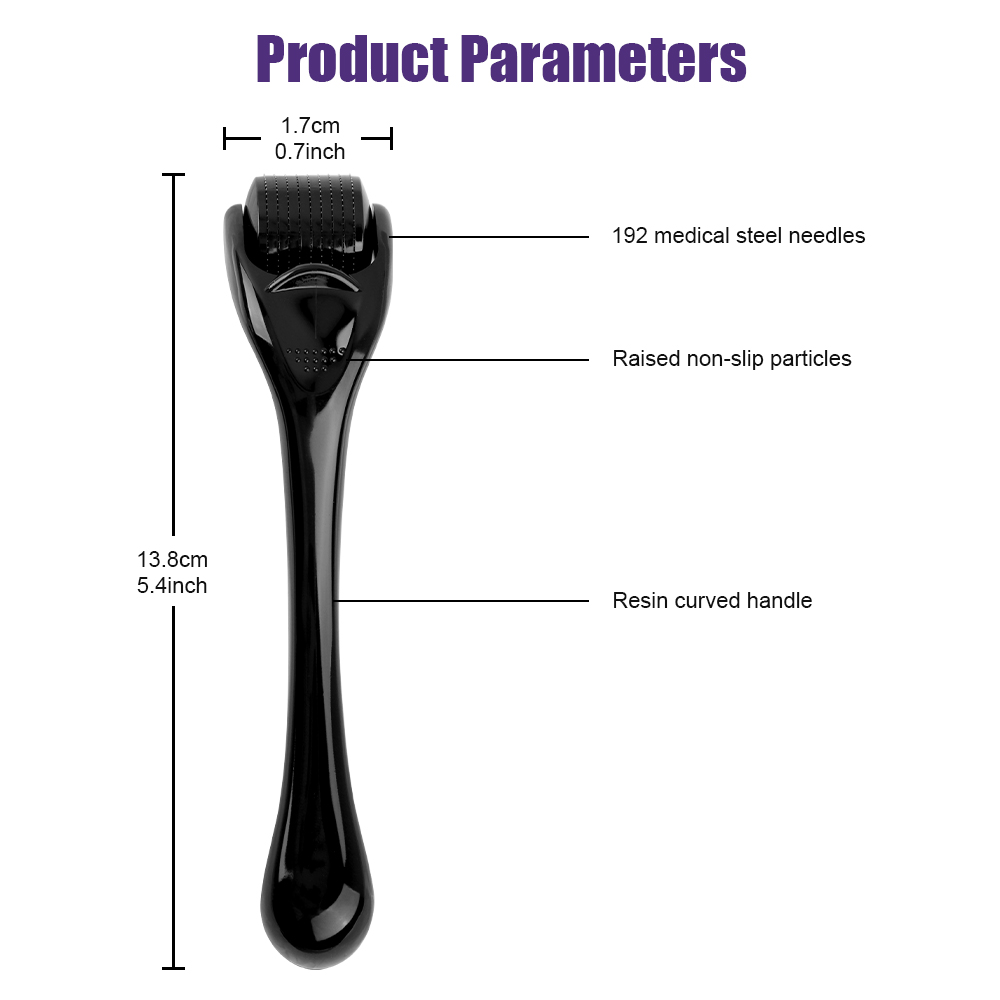 Natural Men Beard Growth Derma - đánh giá và giá Derma Roller 0.25