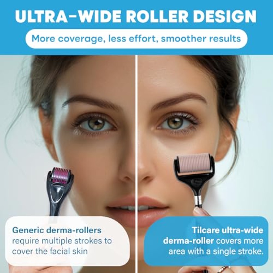 Ultra-Wide Derma Roller for Fa - đánh giá và giá Derma Roller 0.25