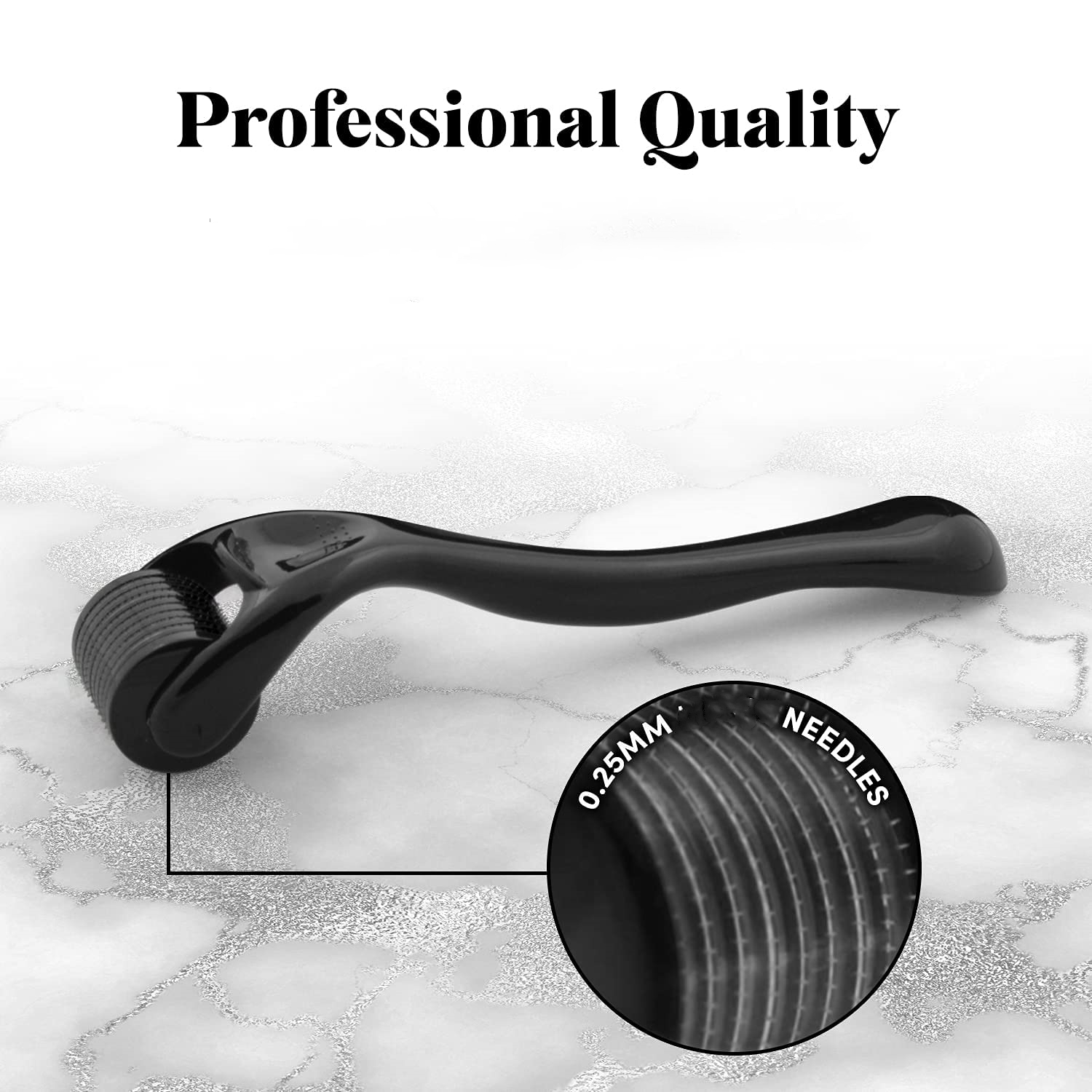 New Black 540 Needles for Faci - đánh giá và giá Derma Roller 0.25