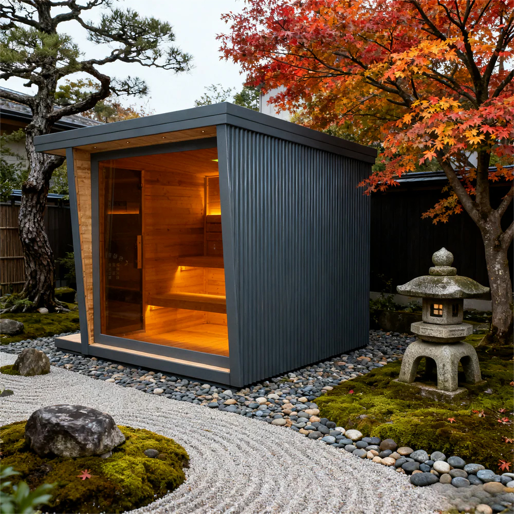 Custom Made Gray Outdoor Moder - đánh giá và giá Spa Wellness Usa