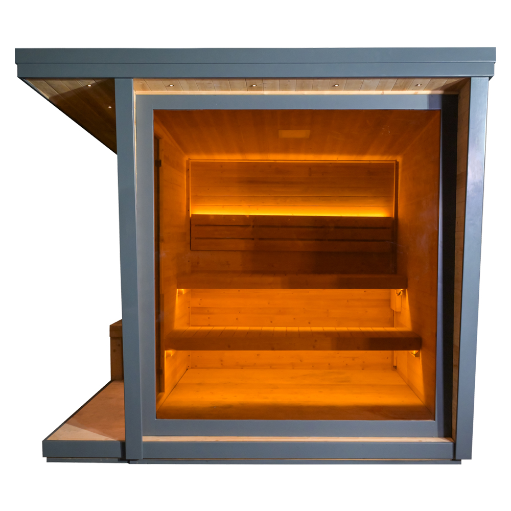 Custom Made Gray Outdoor Moder - đánh giá và giá Spa Wellness Usa